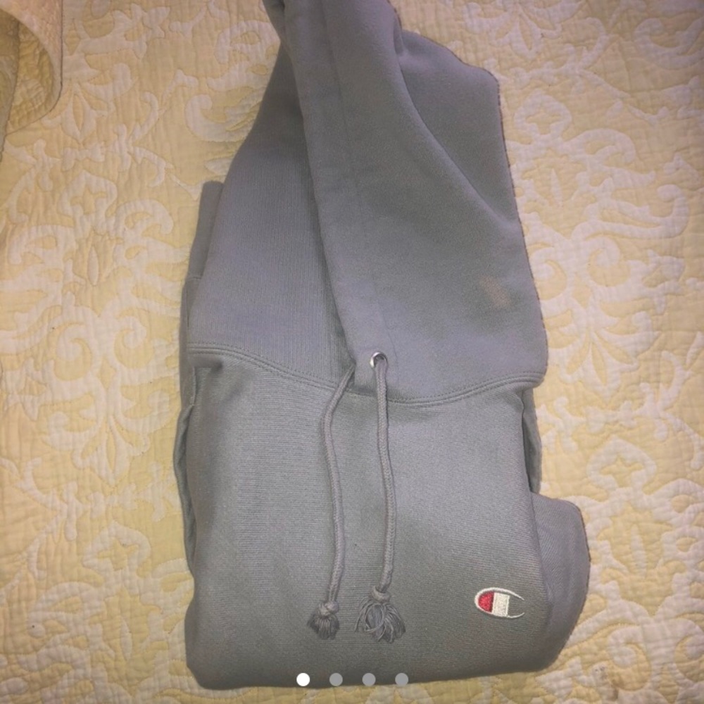 Grey Champion reverse weave hoodie